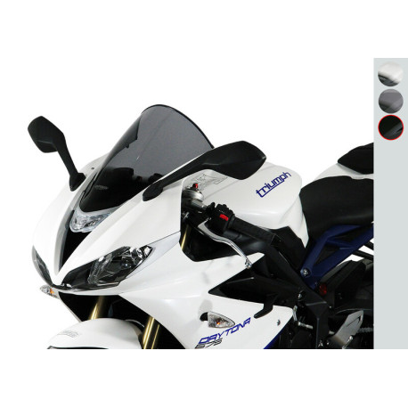 Bulle MRA Racing "R" noir Triumph Daytona 675/R
