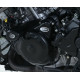 Couvre-carter gauche R&G RACING noir Honda CBR250RR