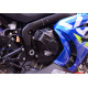 Couvre-carter droit (embrayage) R&G RACING noir Suzuki GSX-R1000