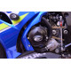 Couvre-carter gauche R&G RACING noir Suzuki GSX-R1000