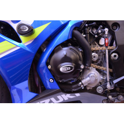 Couvre-carter gauche R&G RACING noir Suzuki GSX-R1000