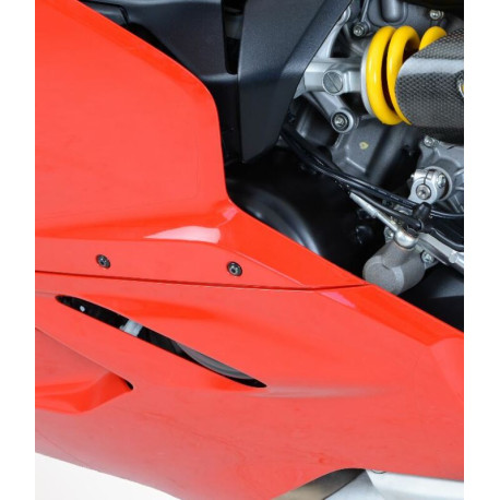 Couvre carter R&G RACING gauche (alternateur) noir Ducati 899 Panigale
