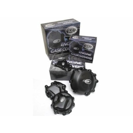 Couvre-carter droit R&G RACING noir Ducati 899 PANIGALE