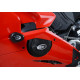 Couvre-carter d'alternateur R&G RACING noir Ducati Panigale V4/V4S