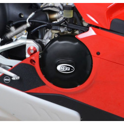 Couvre-carter d'embrayage R&G RACING noir Ducati Panigale V4/V4S