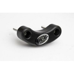 Slider moteur droit R&G RACING noir Triumph Dayton/Street Triple 675