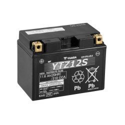 Batterie YUASA YTZ12S sans entretien activée usine