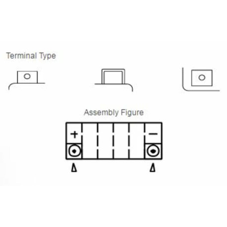 Batterie YUASA YTZ12S sans entretien activée usine