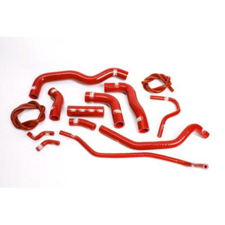 Durites de radiateur SAMCO type origine rouge - 13 durites Yamaha YZF-R6
