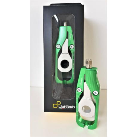 Tendeur de chaîne LIGHTECH vert Kawasaki ZX10R 16-22
