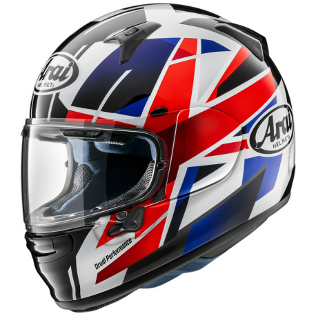 Casque ARAI Profile-V Flag UK + Pinlock 120 clair