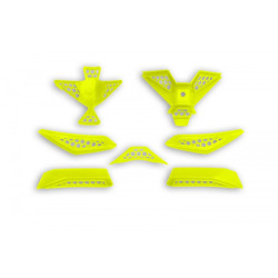 Kit extracteurs d'air UFO vert fluo