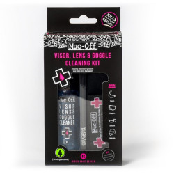 Kit de nettoyage écran, lunettes et masque MUC-OFF Visor, Lens & Goggle Cleaning Kit