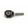 Rotule LIGHTECH Uniball Ø8mmxM8 droite noir pour commande reculée