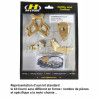 kit de fixation HYPERPRO sous T de fourche