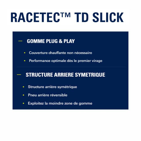 METZELLER Racetec TD Slick 120/70 R 17 NHS TL