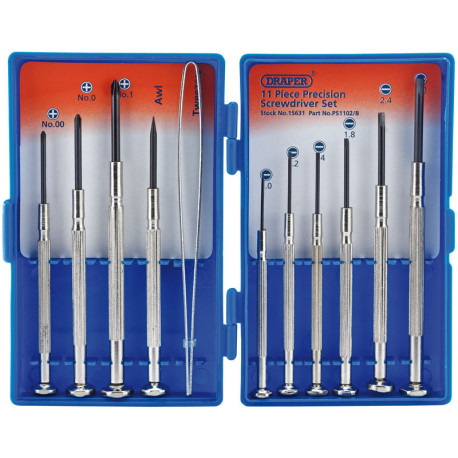 Coffret DRAPER de 10 tournevis de précision