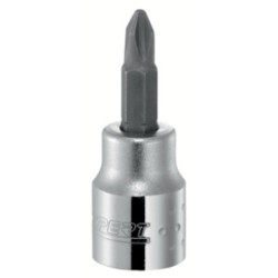 Douilles tournevis 3/8"- PHILIPS PH1 Expert
