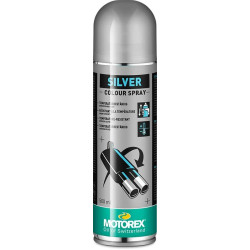 Vernis argent MOTOREX Colour Spray - 500 ml